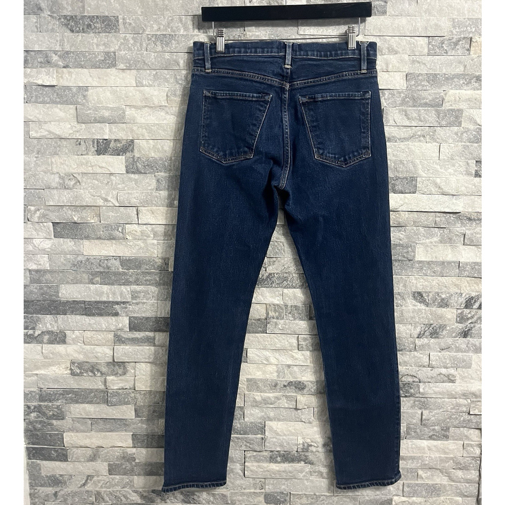 Flint and Tinder Straight Fit Dark Wash Denim 31 x 32 Made In USA Jeans